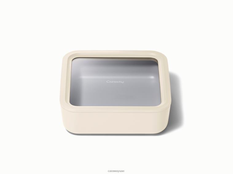 Caraway كريم حاوية تخزين المواد الغذائية تجهيزات المطابخ 2DR4J211 Caraway كريم حاوية تخزين المواد الغذائية تجهيزات المطابخ 2DR4J211